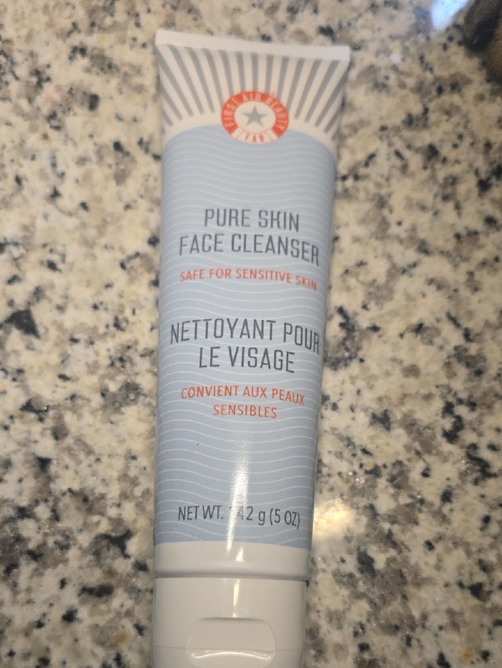 Pure Skin Face Cleanser — Gentle Blue Cleanser for Sensitive Skin
